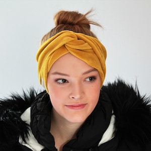Stirnband Turbanhaarband Knotenhaarband Yoga Accessoire Haarbandfrisur Festival Turban Lovely aus Baumwollnicky Bild 1