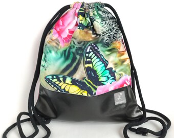 Backpack/gym bag "Butterfly"