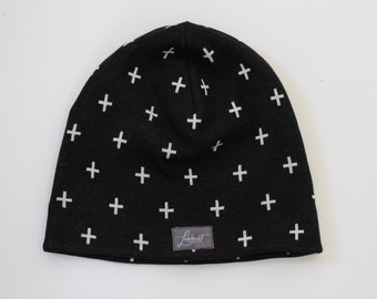 Mütze, Wintermütze, Beanie, warme Mütze, cap, weiche Mütze Mütze "Cross"