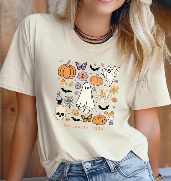 AOBUTE Halloween-Kostüm Für Mädchen – Shirt Mit Tutu-Leggings, Cartoon-Design