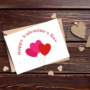 Postal digital de San Valentín Carta de amor retro Celebración del día de San Valentín Regalo de novio de San Valentín para él