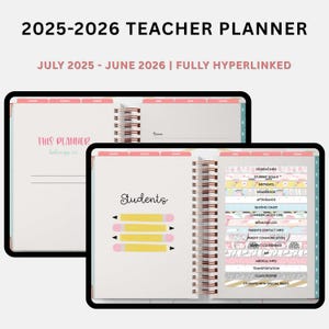 Digital Teacher Planner 2025-2026