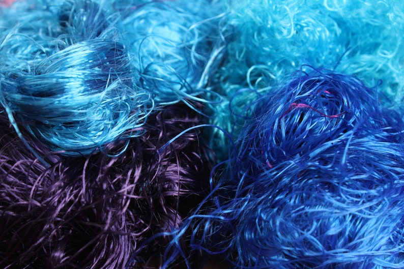 Banana Fiber Blue image 1