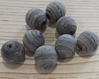 4 St. Minkmuscheln - Kugel - 14 mm