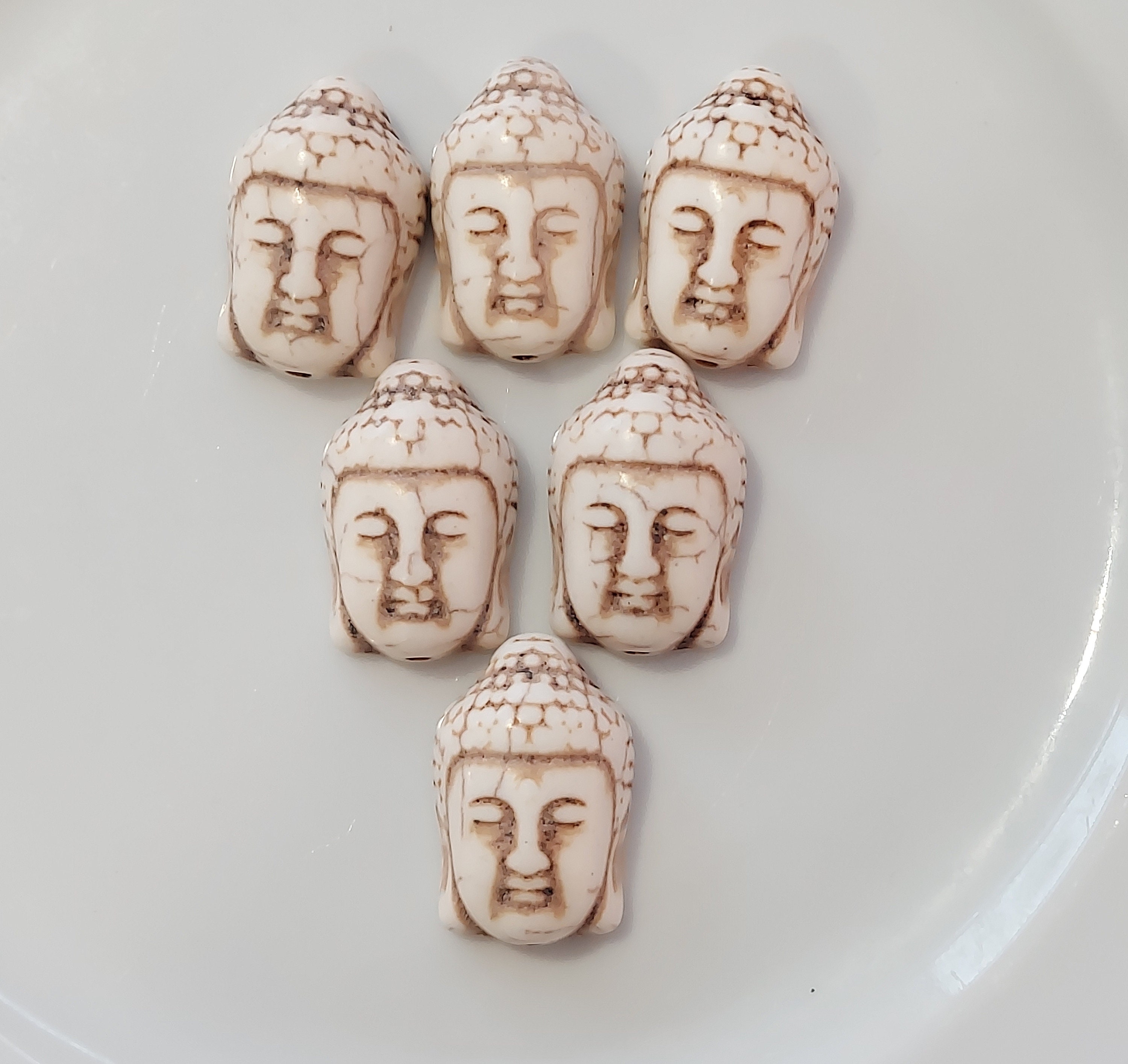 ॐ Buddha Head Beads - 1 piece ॐ