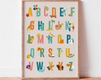 A3 Poster // ABC // Eco-friendly printing (without frame and moldings)