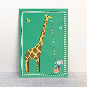 Postkarte Freunde // Recyclingpapier mit Ökofarbe bedruckt