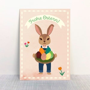 vOsterhase // Recyclingpapier Ökofarbe