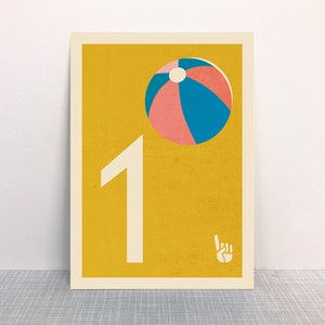 Postal 1 número // Papel reciclado impresso com tinta ecológica