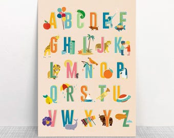 Postcard ABC // Recycled paper, eco-friendly ink // Climate-neutral