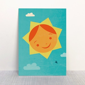 Cartoline Sunshine // Vernice ecologica in carta riciclata