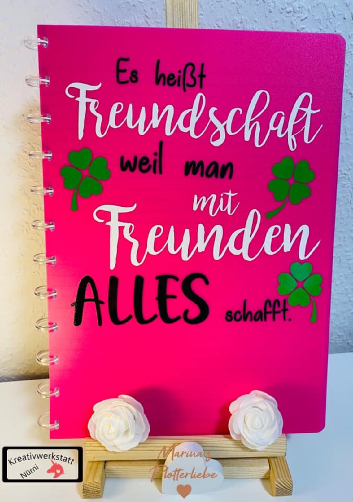 Plotterdatei Freundschaft Kleeblätter SVG DXF Etsy