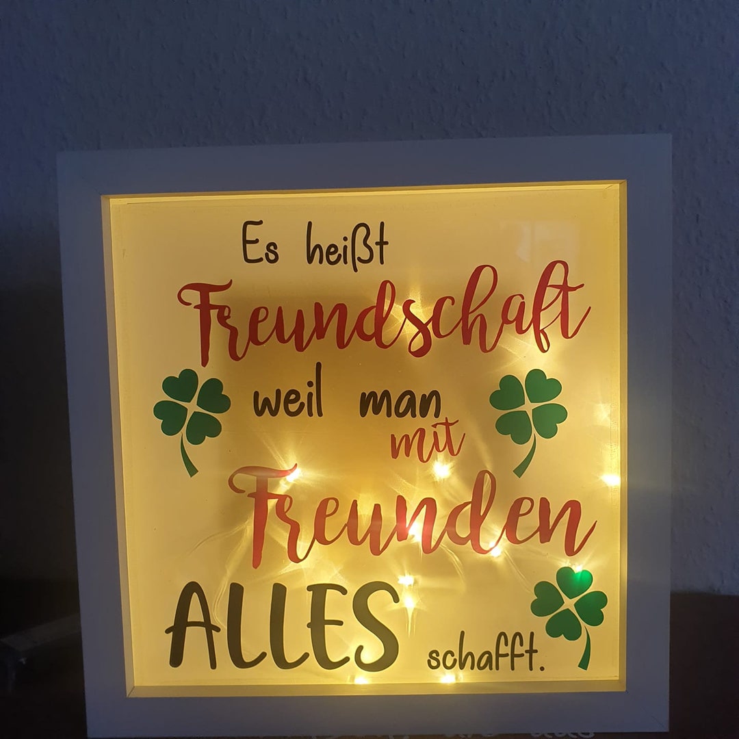 Plotterdatei Freundschaft Kleeblätter SVG DXF Etsy.de