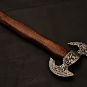 Warrior's Edge Damascus Steel Tomahawk Hatchet main image 0