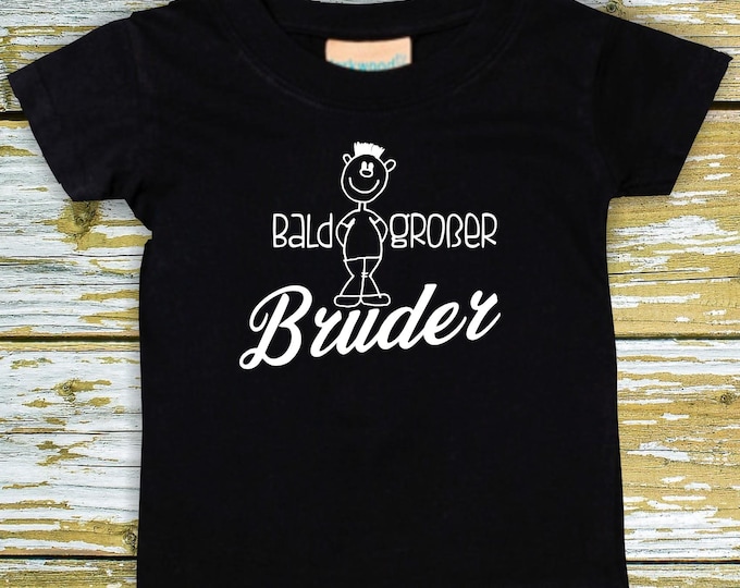 Baby/Kids Shirt "Soon Big Brother" T-Shirt Brother Sister Sibling Family