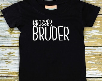 Baby/Kinder Shirt "Großer Bruder" T-Shirt Familie Schwester Geschwister