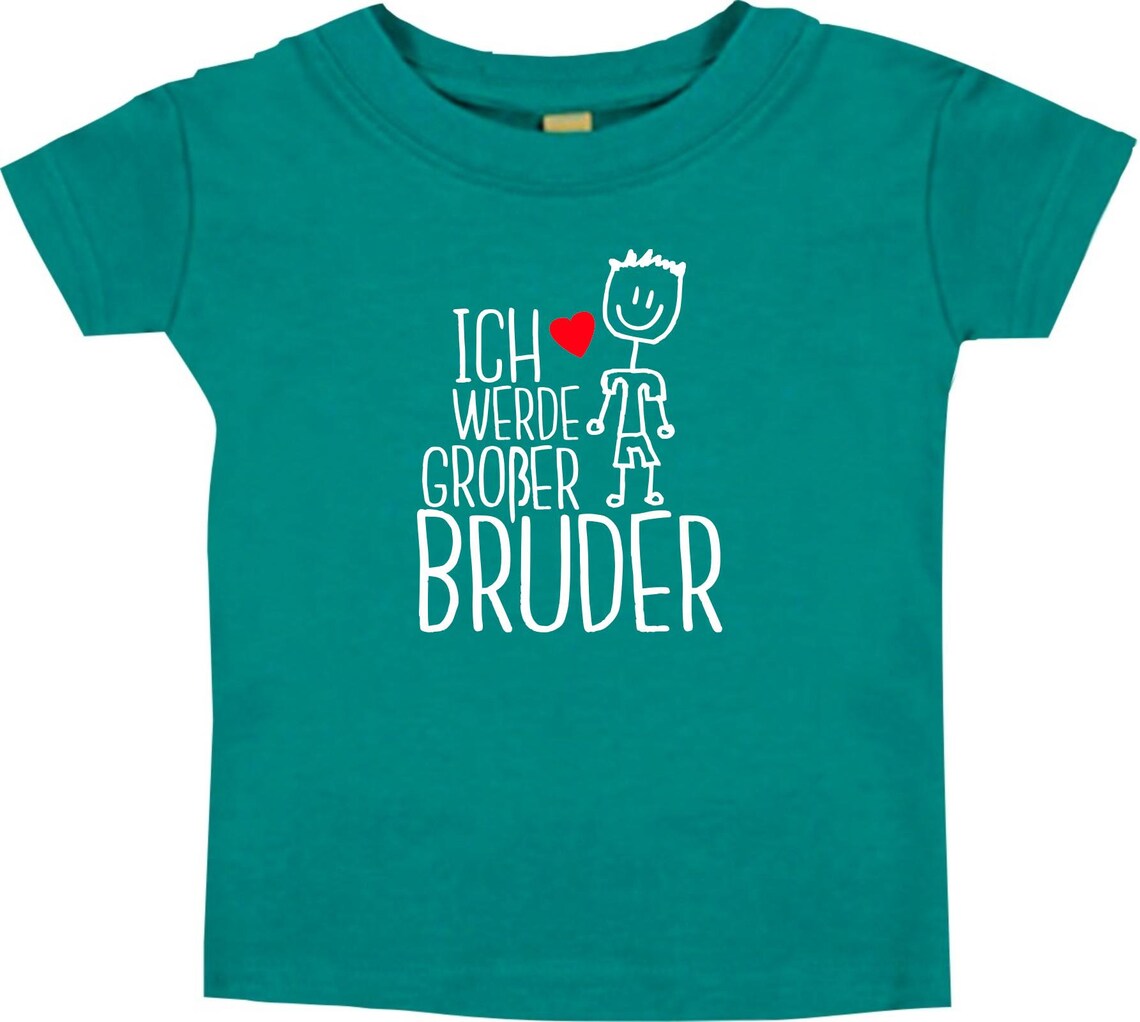 Baby/Kinder Shirt Ich werde großer Bruder TShirt Etsy