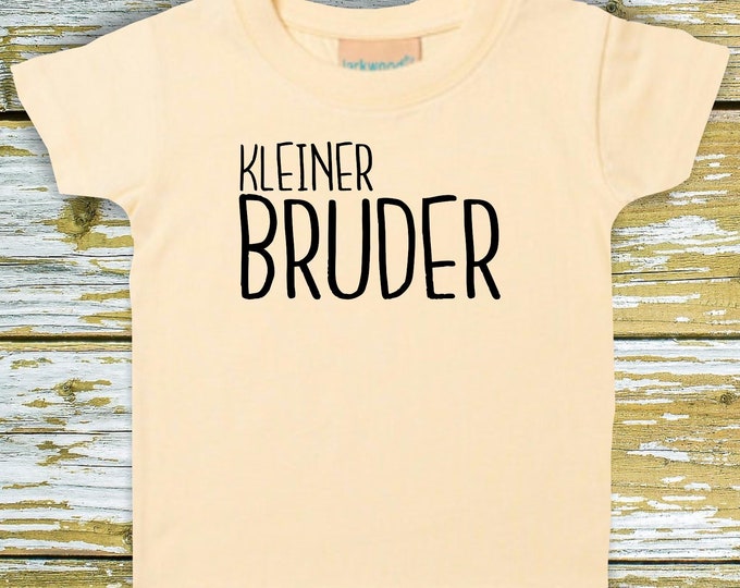 Baby/Kids Shirt "Little Brother" T-Shirt Family Sister Brother Sibling