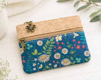 Small wallet | Travel wallet | Small women's wallet | Cork wallet | Sustainable gifts | Small gifts for women