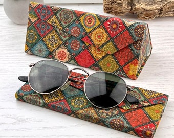 Glasses case cork, glasses case cork, sustainable, foldable, reading glasses ladies, small gifts, Mother's Day gift, gifts girlfriend