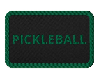 Toppe ricamate per giocatori di pickleball