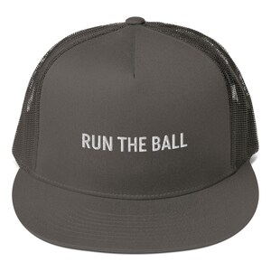Run the Ball Mesh Back Snapback