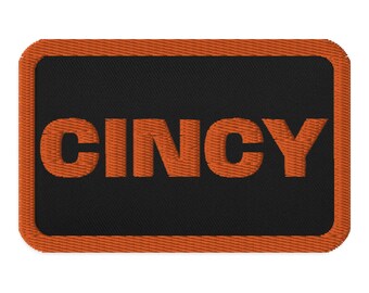 Cincy High School Football Hometown Embroidered patches