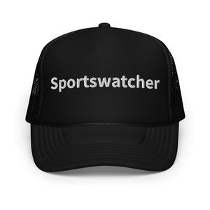 Sportswatcher Sportmütze Trucker Cap aus Schaumstoff