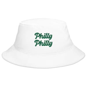 Cappello da pescatore per adulti Philly Sports Fans con scritta verde Philadelphia