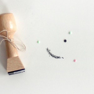 Stempel, klein, weihnachtliches Begleitmotiv