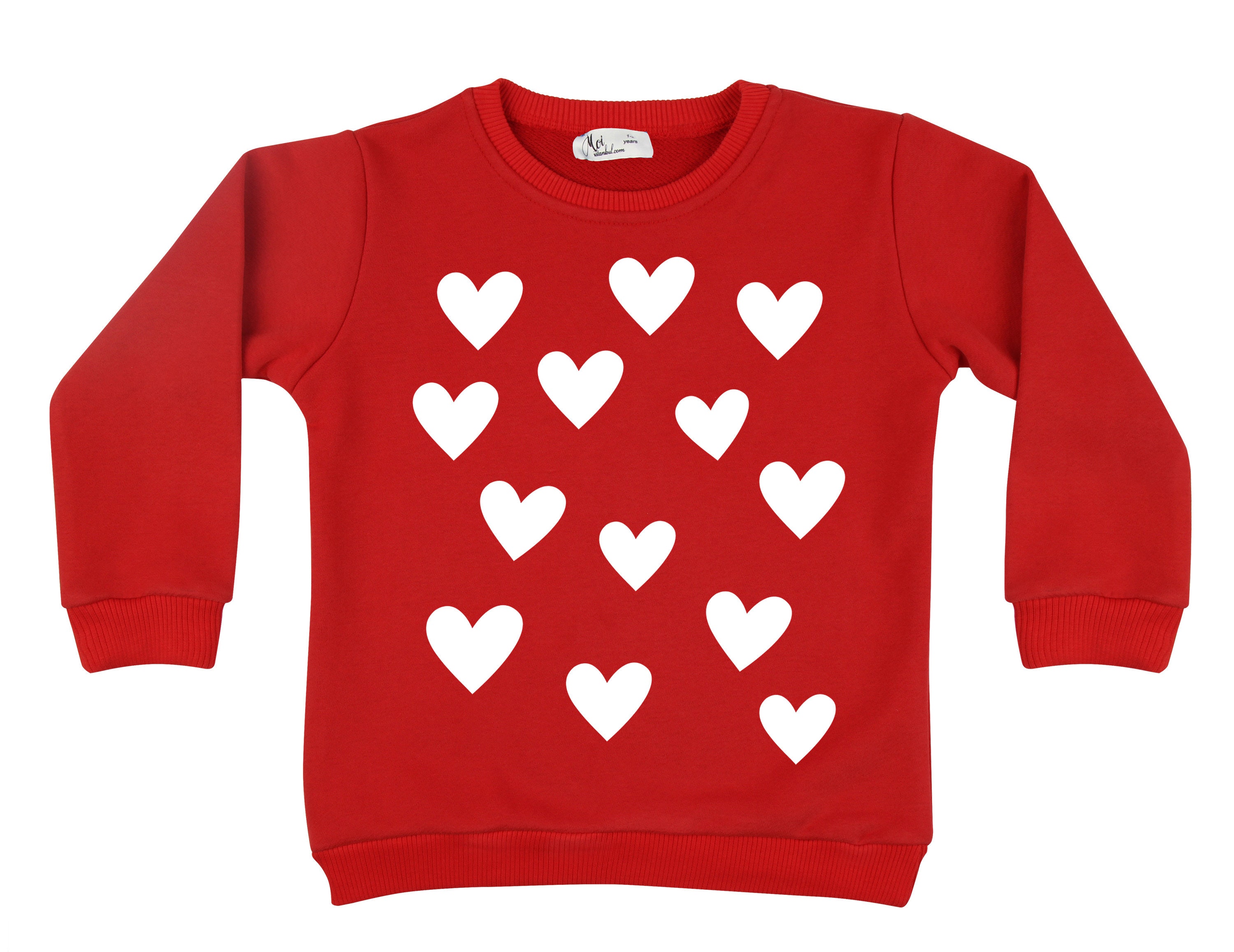 Valentine's Day Heart Sweatshirt Shirts Mother Son | Etsy