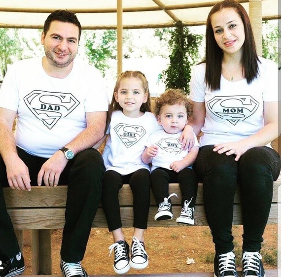 mommy daddy and me matching outfits