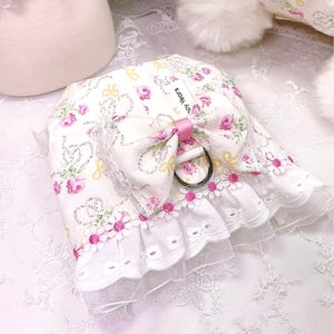 Flower harness dog harness Dog Summer clothing, Dog Harness Small dog clothing