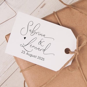 Stempel Hochzeit personalisiertert, Stempel Namen, Stempel Einladung, Save the Date, Dankeskarten, Stempel Gastgeschenke