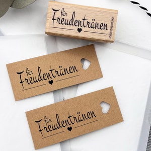 Stempel Für Freudentränen HOCHZEIT
