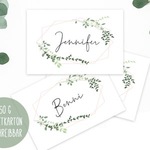 Platzkarten, Tischkarten, Namenskarten, Hochzeit, Taufe, Kommunion, Konfirmation