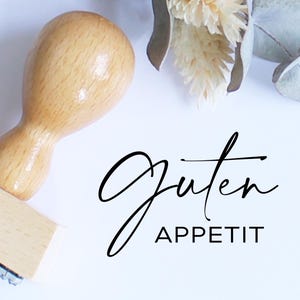 Stempel Guten Appetit, Hochzeit, Menükarten