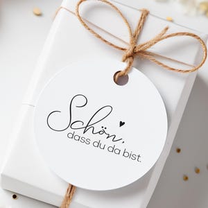 Stempel Schön dass du da bist Hochzeit Taufe Kommunion Konfirmation Gastgeschenke Hochzeitsstempel Herz