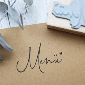 Stempel Menü