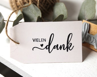 Stempel "Vielen Dank"  ||  HOCHZEIT