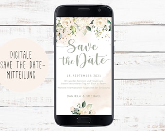 Save the Date DIGITAL, JPEG, BILD, Hochzeit, Foto