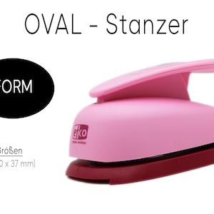 Stanzer Oval, Stanze, Stanzer, efco, Anhänger, Etiketten, Tags, DIY, Gastgeschenke, HOCHZEIT