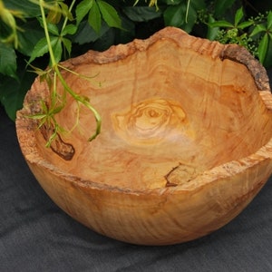 XXL Olive Wood Salad Bowl 23cm WOOD UNIQUE image 3