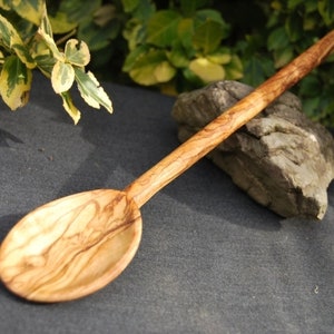 Cuillère à goûter en Bois Olivier 30 cm image 4