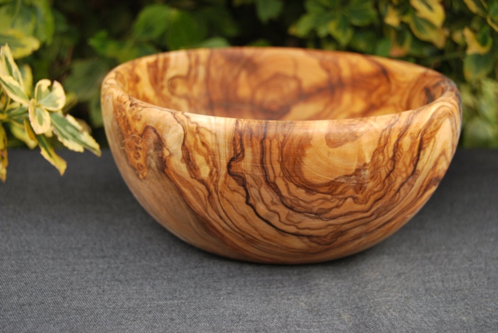 Olive Wood Salad Bowl 11cm WOOD UNIQUE Etsy