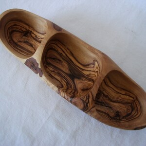 Olive Wood NUTS Bowl / Dish 38cm image 4