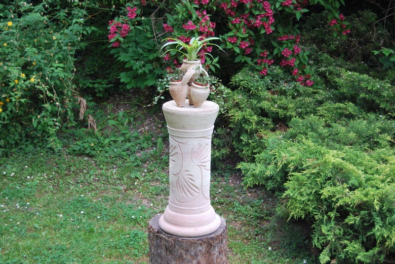 Anfora in terracotta Cistus”, di alta qualità, fatto a mano e resistente  al gelo, grande decorazione per il giardino, per ambienti esterni e interni