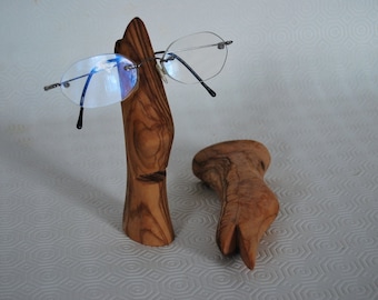 Wears glasses wooden olive - Supper Design