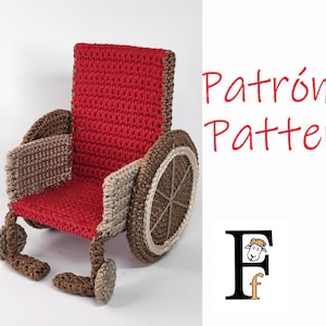 Wzór na wózek inwalidzki - szydełkowanie