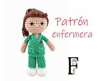Schema amigurumi infermiera